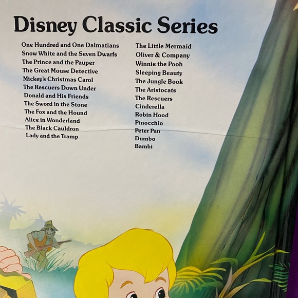 WALT DISNEY’S VINTAGE 1990 THE RESCUERS DOWN UNDER HARDCOVER COLLECTABLE BOOK - Picture 16 of 16